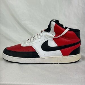 Nike court vision mid university red men’s size 10.5